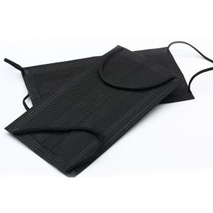 BFE 98% Disposable Black Surgical Mask