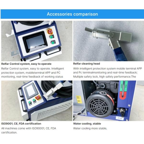 Continuous / Modulation Fiber Laser Rust Removal Machine For Car Truck Construction