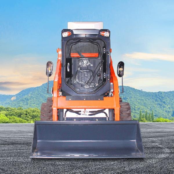 High Quality New Small Multifunction Mini Skid Steer Loader diesel Mini Wheel