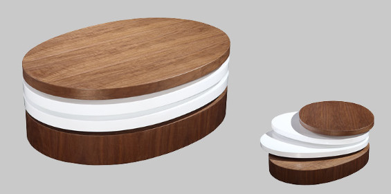 Buy Modern living room oval coffee table at wholesale prices