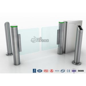 Visitor Entry Access Control Turnstiles , Handicap Pedestrain Luxury Security