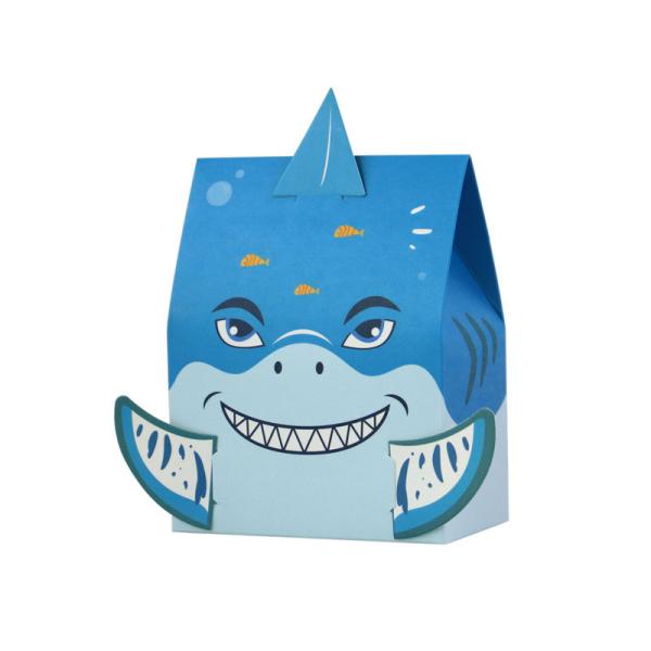 Buy Shark Biodegradable Paper Food Packaging Wedding Candy Box 150g/Pcs at wholesale prices