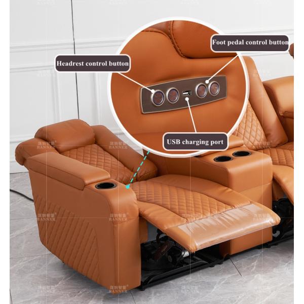 BN Smart Home Cinema Sofa VIP Cinema Multi Functional Electric Private Cinema Villa Luxury Business Sofa Chair