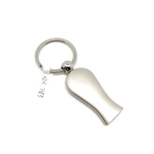Customizable Bulk Keychains in Siliver with OEM/ODM Available