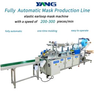 PLC Non Woven Mask Machine