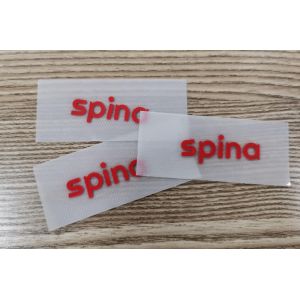 Garment Customized 3D Transfer Label Silicone Plastic Rubber Material