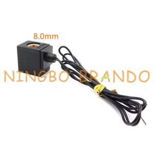 8mm Hole Diameter With Flying Leads Pneumatic Valve Solenoid Coil
