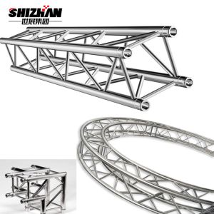 Aluminum Alloy 6082-T6 Circle Spigot Truss Square Shaped
