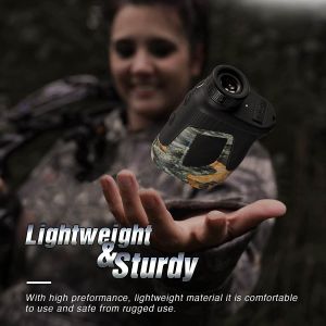 700yd 1000yd Camo Digital Laser Rangefinder 6X With Rechargeable Battery