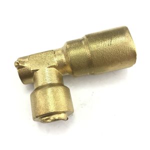 L092 ASTM Standard OEM Copper Forging Part for Customized Designed Tee Pipe