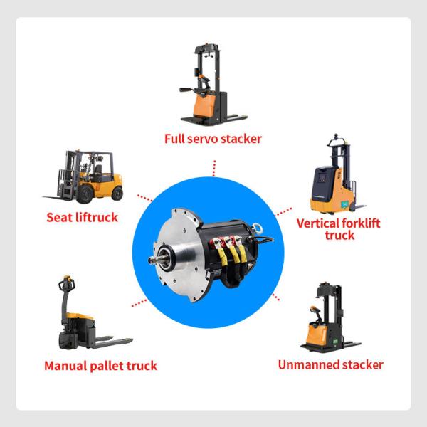 Servo 3000W 24V Electric Forklift Traveling Motor High-precision control motor