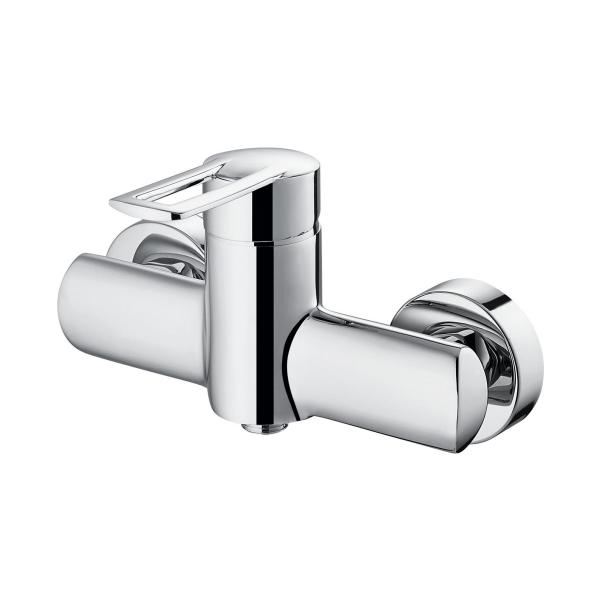 Buy Ergonomic 1 Handle Shower Mixer Faucet Full Brass Body Hot Cold Water at wholesale prices