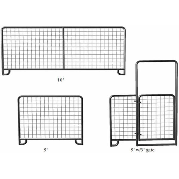 Buy height 1800mm Welded Wire Mesh Pipe Fence Gate at wholesale prices