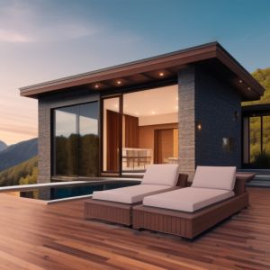 Portable 3 Bedroom Prefab Container House With Steel Structure