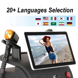 Smart Android 2 in 1 Diode Laser Hair Removal Machine with 755nm 808nm