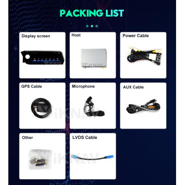 Viknav Car Radio For Lexus ES ES200 ES250 ES350 ES300h (2018-2020) 12.3 inch Video GPS Navigation Multimedia Player