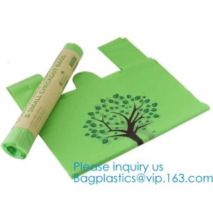 Manufacture Promotional Eco-Friendly Custom Plastic Drawstring Kitchen Trash