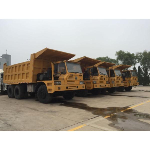Sinotruk Howo Heavy Duty Dump Truck , 6x4 Mining Dump Truck Customized Size