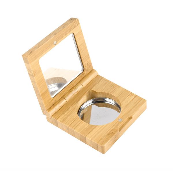 Buy 50g Cardboard Makeup Eyeshadow Box  Packaging 60mm With Mirror at wholesale prices