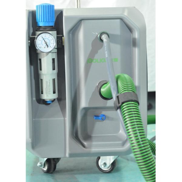 Quality 20L Mini Mobile Dust Extractor Dry Sanding Machine Green for sale