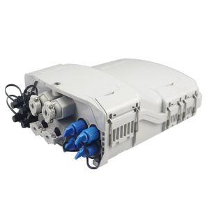 8 Core Waterproof Fiber Optic Distribution Box With Mini SC Adapter / Optitap