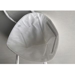 Disposable Protective Nonwoven KN95 Face Mask / Folding Half Face Mask