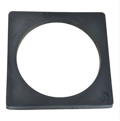 45mm Black Recycled Rubber Base Weight for Traffic Cones