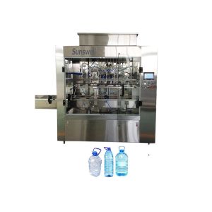 PLC Control 5L Drinking Water Gallon Filling Machine
