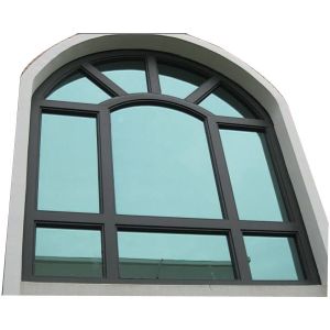 China Aluminum Double Tempered Glass Window Sound Insulation Decorative PVDF on sale