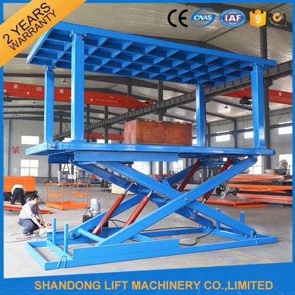 Buy Portable Hydraulic Scissor Car Lift home elevator WITH high strength Manganese Steel at wholesale prices