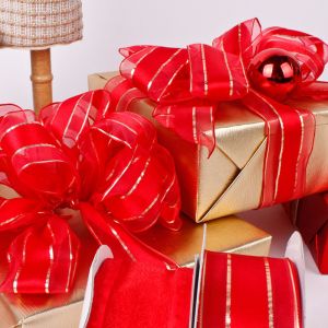 Wholesale Personalized ribbon silk gold ribbon sari silk ribbon