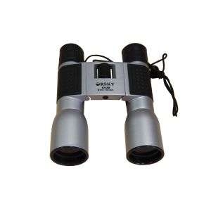 Quality Adults Sliver Bird Watching Binoculars 12x32 With Excellent Light Transmission for sale