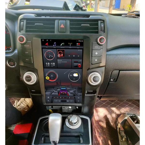 Toyota 4Runner 2010-2023 Car Multimedia 13.6 Inch Vertical Screen With Carplay GPS