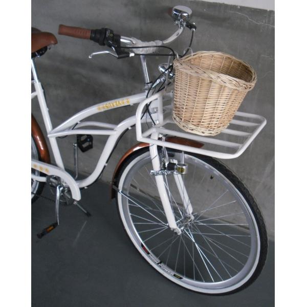 26" Shimano 7 Speed Women Lady USA 26*2.125 Girl White Tire Beach Cruiser Speed Bike