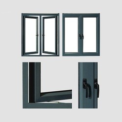 China Black 1.6mm Bronze Anodized Interior Sliding Window on sale