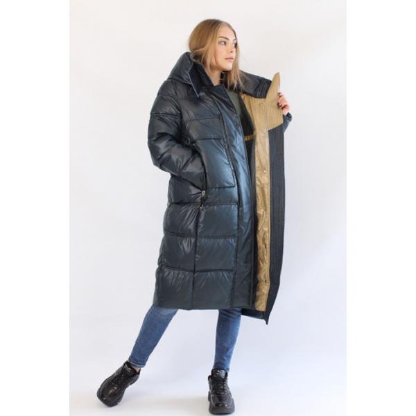 FODARLLOY Winter New Lady's Coat Pure Color Simple Lady's Winter Jacket Long Warm Women Down Cotton-padded Outwear