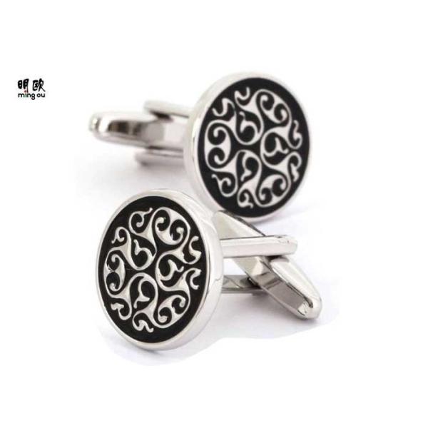 Buy Decoration Using Custom Monogram Cufflinks , Fashionable Mens Engraved Cufflinks at wholesale prices