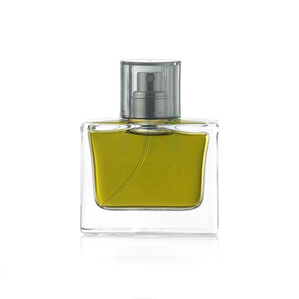 Buy Glass Perfume Bottle Packaging with Logo and Plastic Closure at wholesale prices