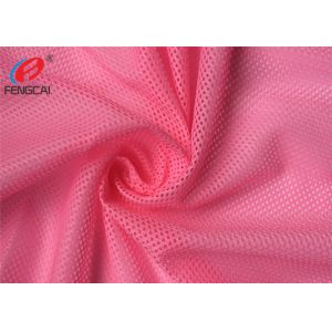 Quality Free Sample 100% Polyesyer Sports Mesh Fabric Tricot Athletic Fabric For Garment for sale