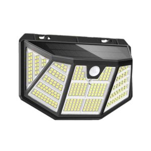 2200mAH 1.8W Waterproof Street Lamp 310LED Outdoor Solar Wall Light