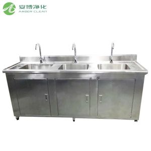 Stainless Steel Medical Sink With Hands-Free Faucet