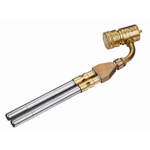 Heating Torch UP2500-2 Dual Flame Hand Holder Gas Mapp Torch for Brazing and