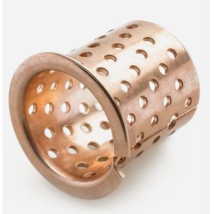 CuSn8 Wrapped Bronze Bushing With Holes
