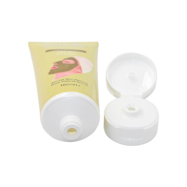 Plastic Open Ended Cosmetic Hand Cream Lotion Squeeze Tube 100ml With Screw Top Lid