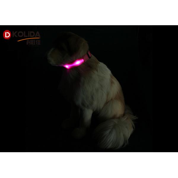 Glow Pet Cat LED Dog Collar Luminous Night Safety Walk Flash Collars