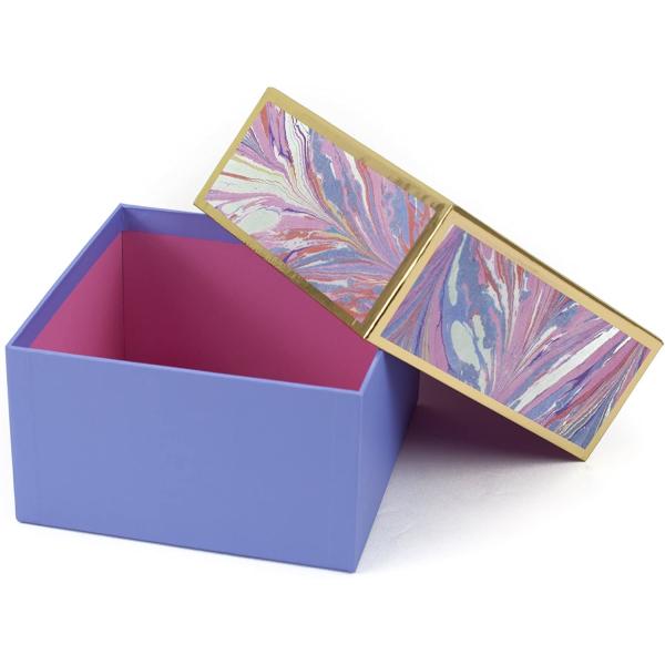 Buy 3D Design Weddings Embossed Recycled Paper Gift Boxes at wholesale prices