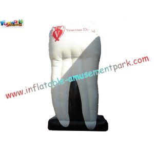 Outdoor Advertising Inflatables tooth model with PVC coated nylon material