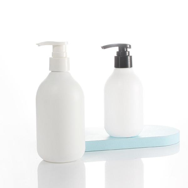 Buy 300ml Shampoo Shower Gel Bottle Cylindrical Oblique Shoulder at wholesale prices