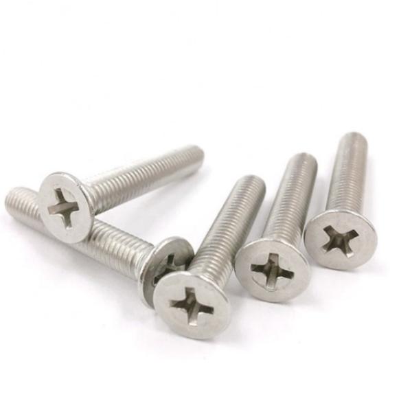 Buy DIN965 Cross Recessed Countersunk Flat Head Machine Screws at wholesale prices