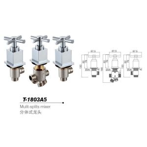 Bathtub mixer,Faucet,cold/hot water basin tap T-1803A5